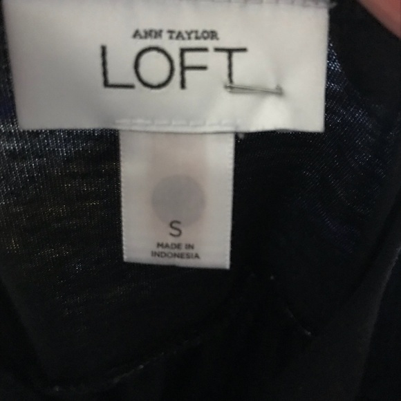 Ann Taylor Loft Black Dress. Size Small. - Picture 8 of 8
